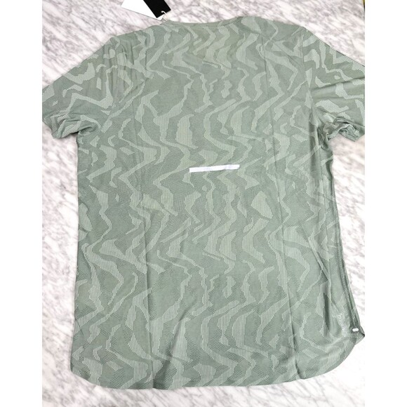 Adidas ULT ENG Tee Green running racing top Jersey shirt JK7808 Large - Picture 4 of 16